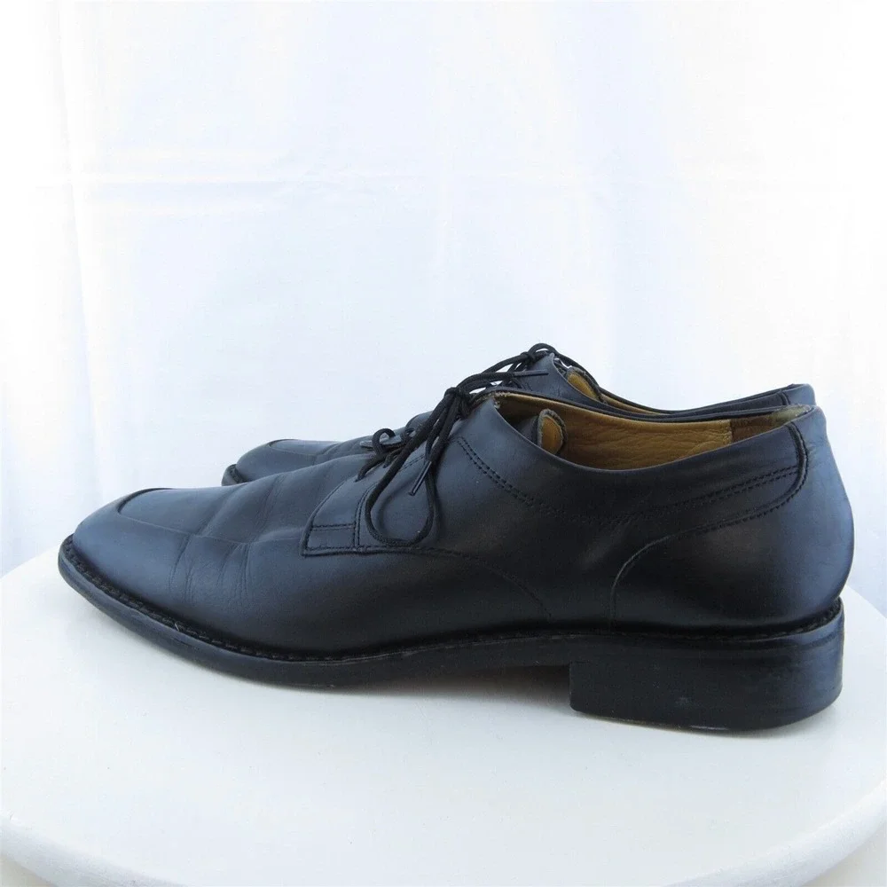 Cole Haan Men Derby Oxfords Shoes Black‎ Lace Up Size 9.5 Medium (D, M)